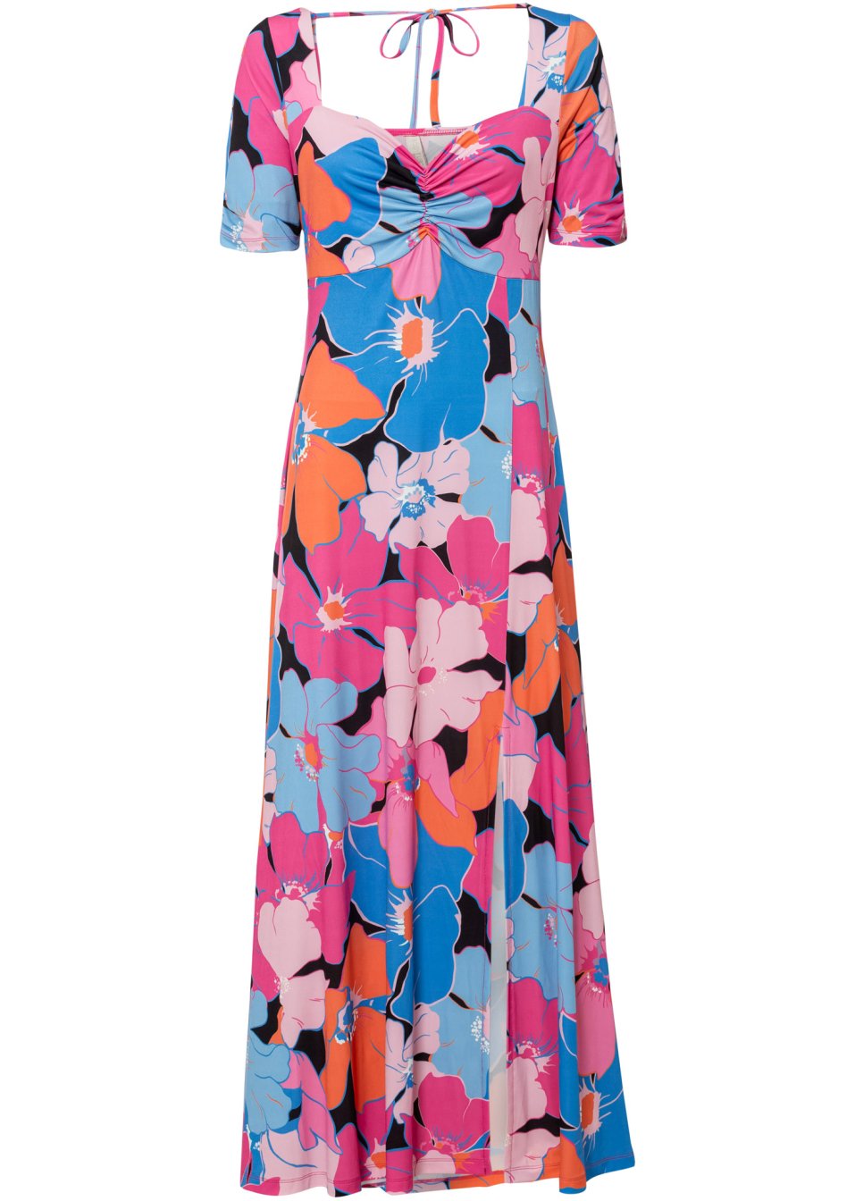 Robe longue avec fente