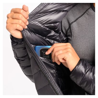 Doudoune à Capuche Femme Pajak Phantom Noir