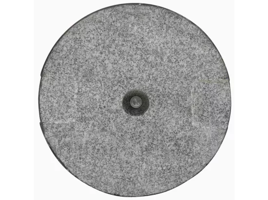 Socle de parasol Granite 20 kg Rond Noir