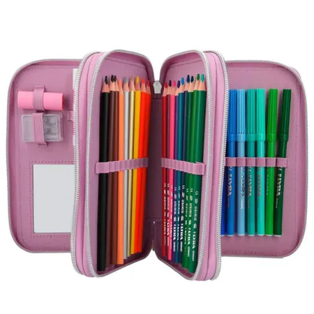 Depesche Ylvi & the Minimoomis 3-Fach Federtasche Glitter Naya
