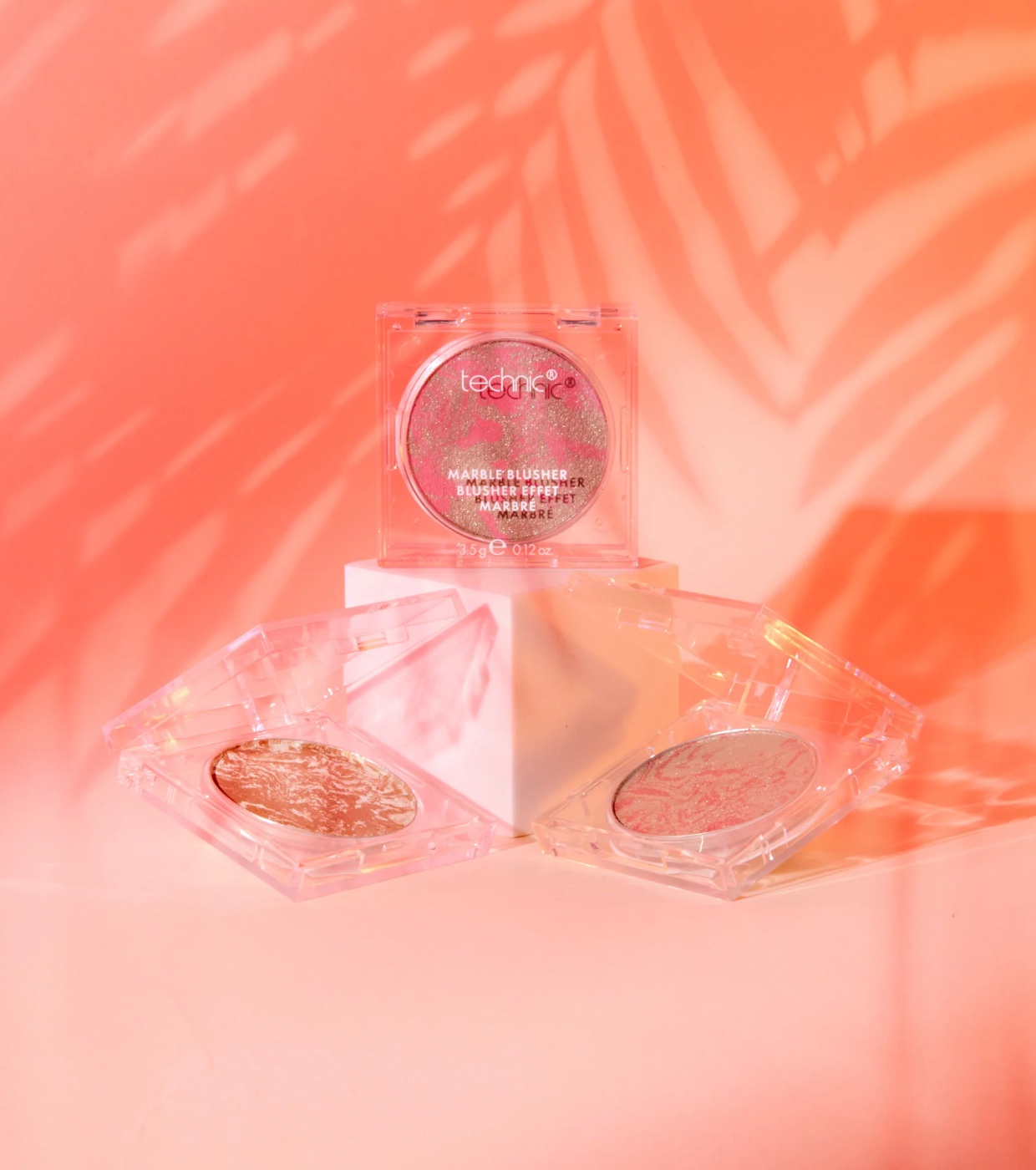 Technic Cosmetics  - *Sundrenched* - Powder Blush Marble - Glow Time