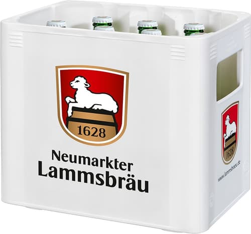 Lammsbräu BIO Edelhell Kiste 10x0,33 l (MEHRWEG)