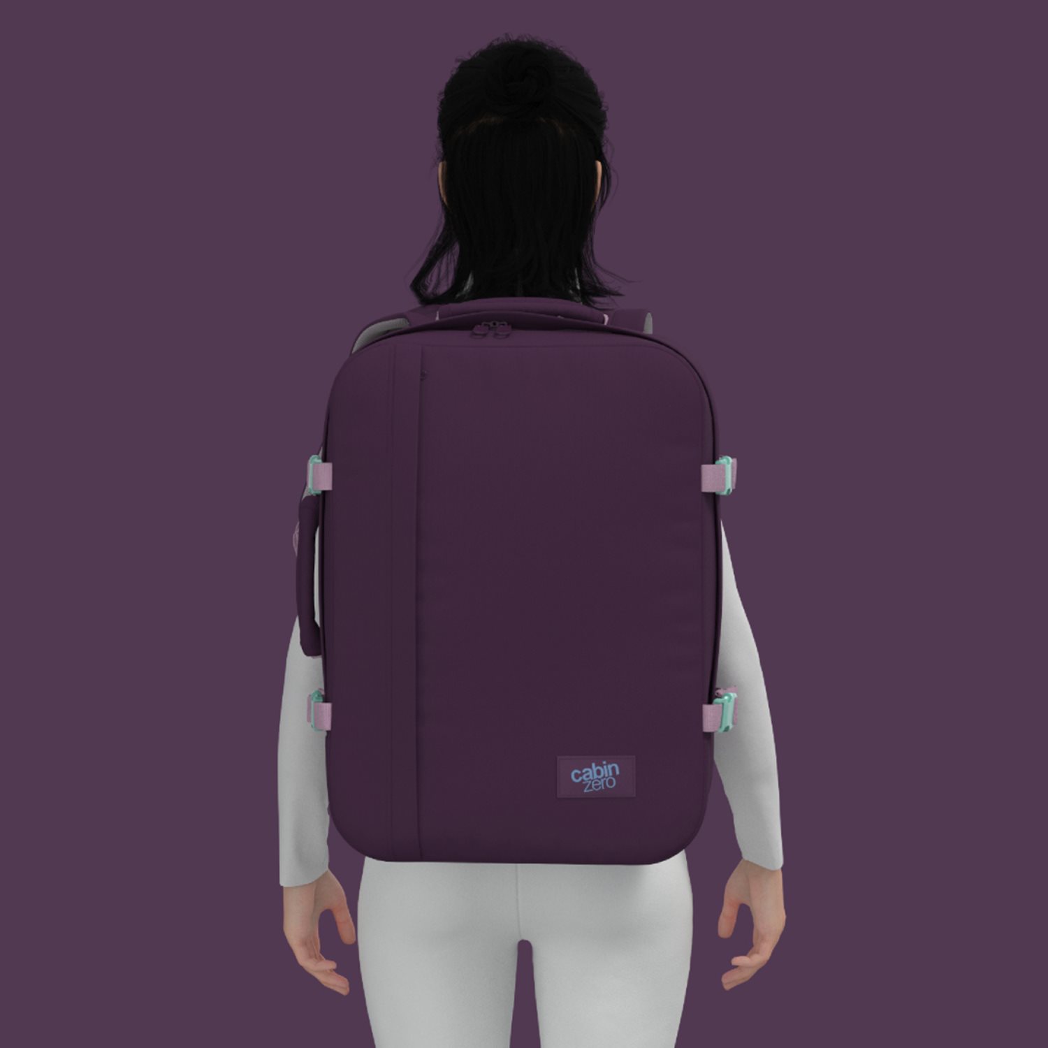 CabinZero Classic 44L Ultra Light Cabin Bag midnight purple