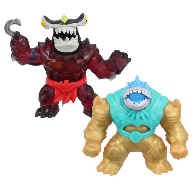 Heroes of Goo Jit Zu - Deep Goo Sea - 2er Pack Tidal Smash Thrash vs. Hammerhook