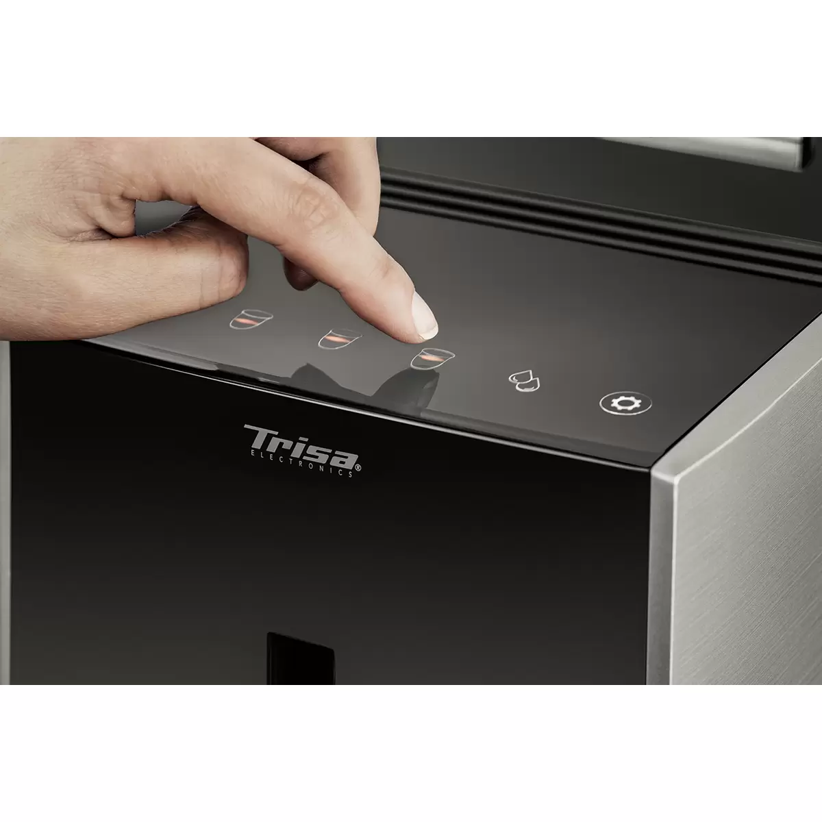 Kaffeemaschine Crema One Touch Schwarz