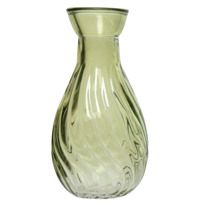 Vase - aus Glas - ca. 5,5 x 10 cm - 1 Stück