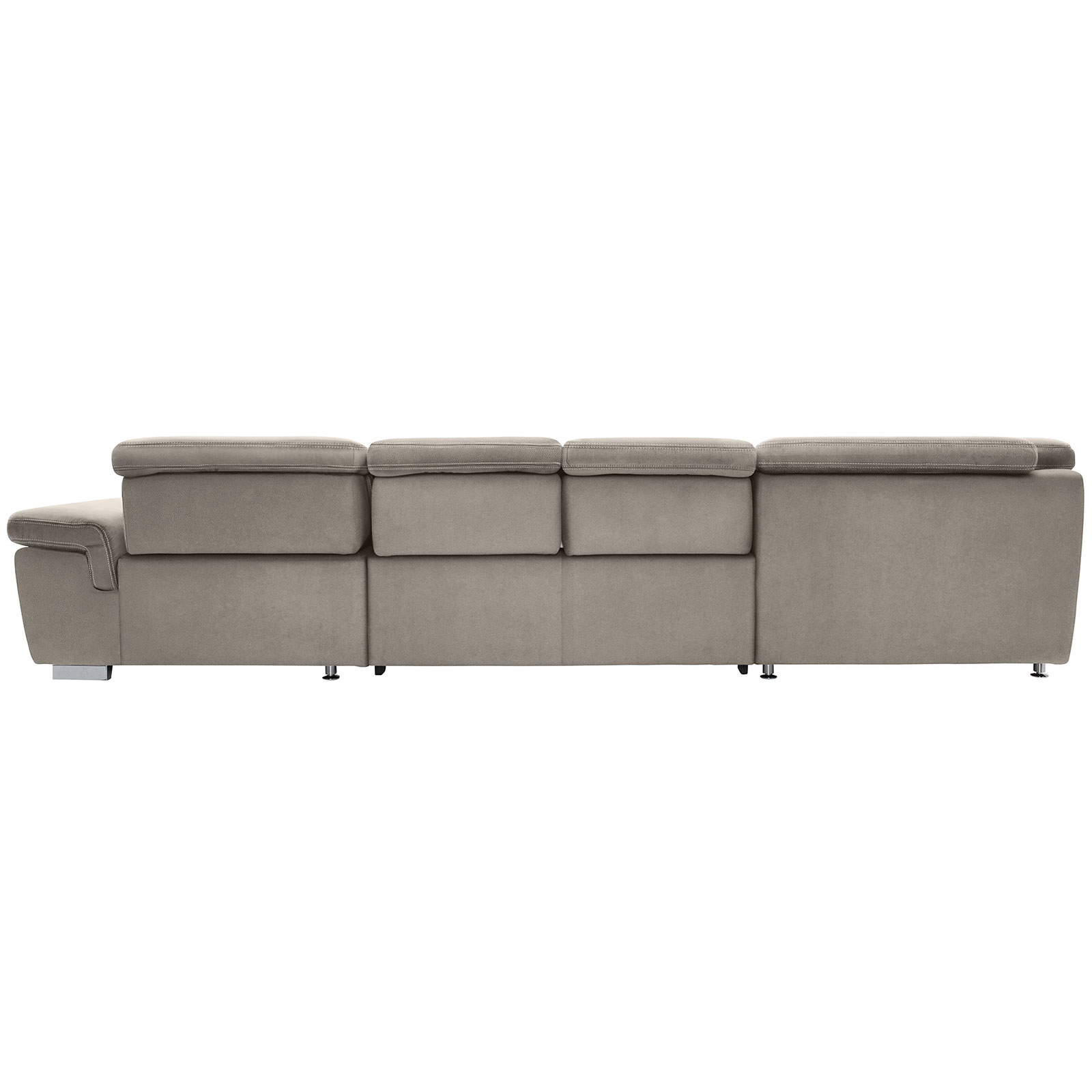 polsterpower Boxspring-Wohnlandschaft - Holiday alu - Basismodell - Recamiere rechts