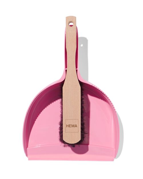 pelle et balayette en bois rose