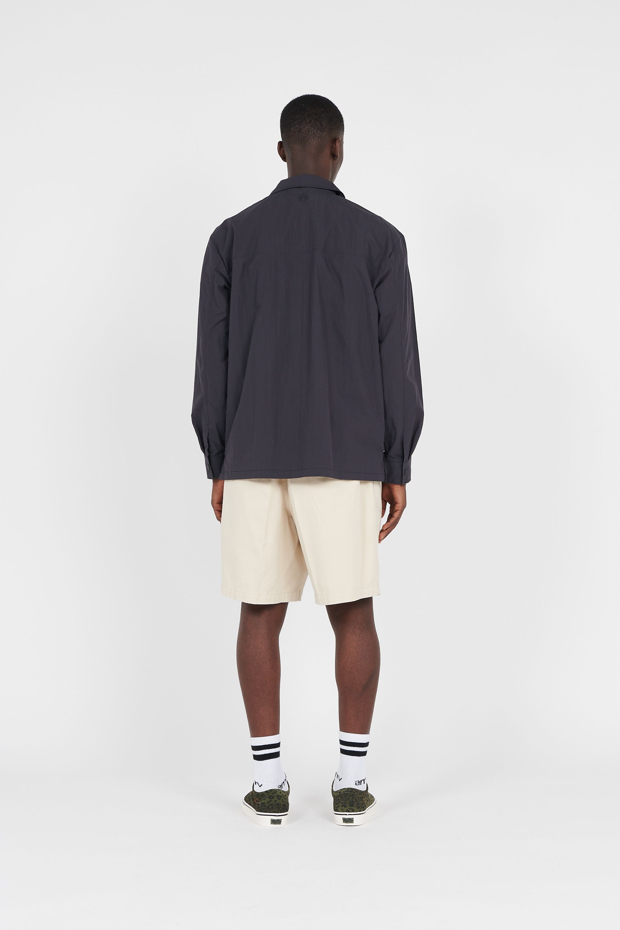 RAINS Veste Woven Shirt Noir