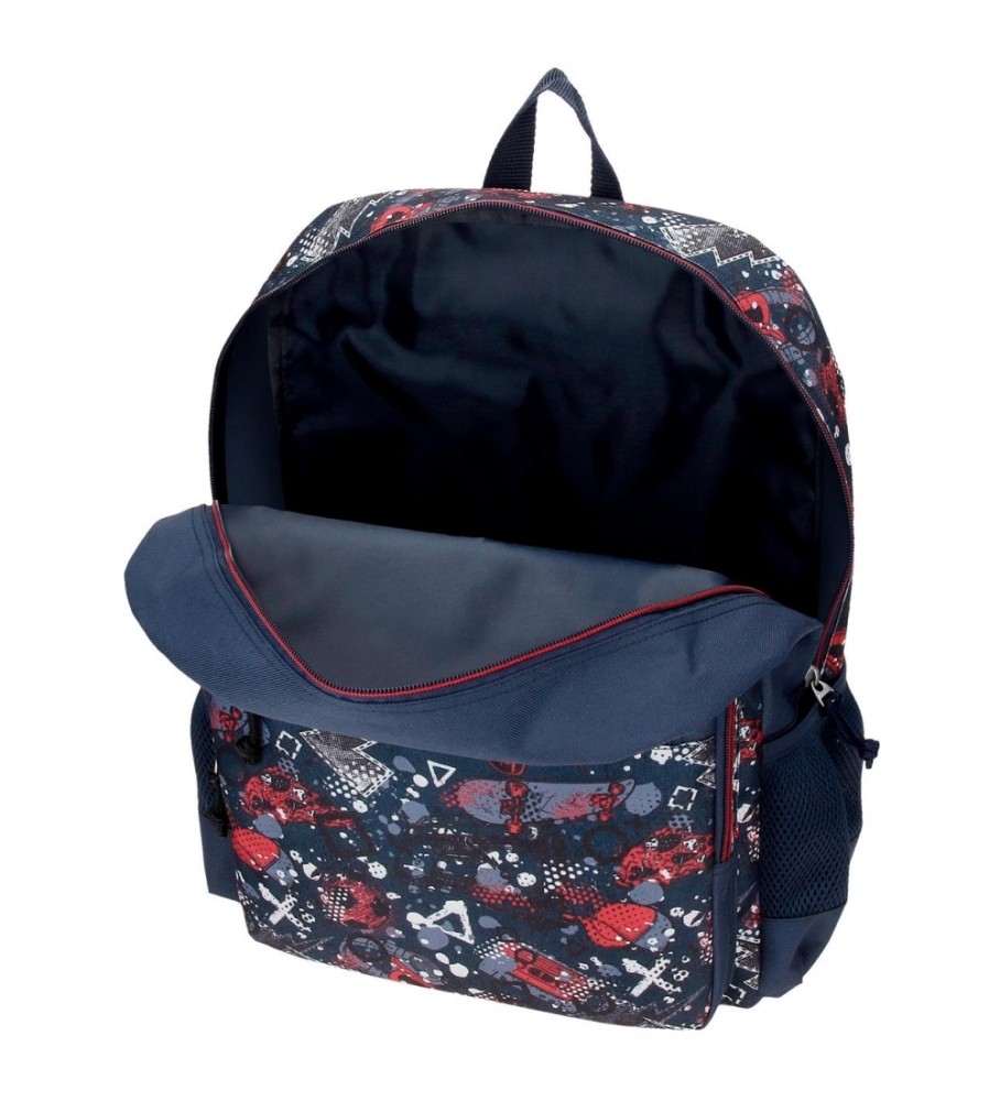 Mochila Movom Free Time adaptável de 42 cm na cor azul marinho