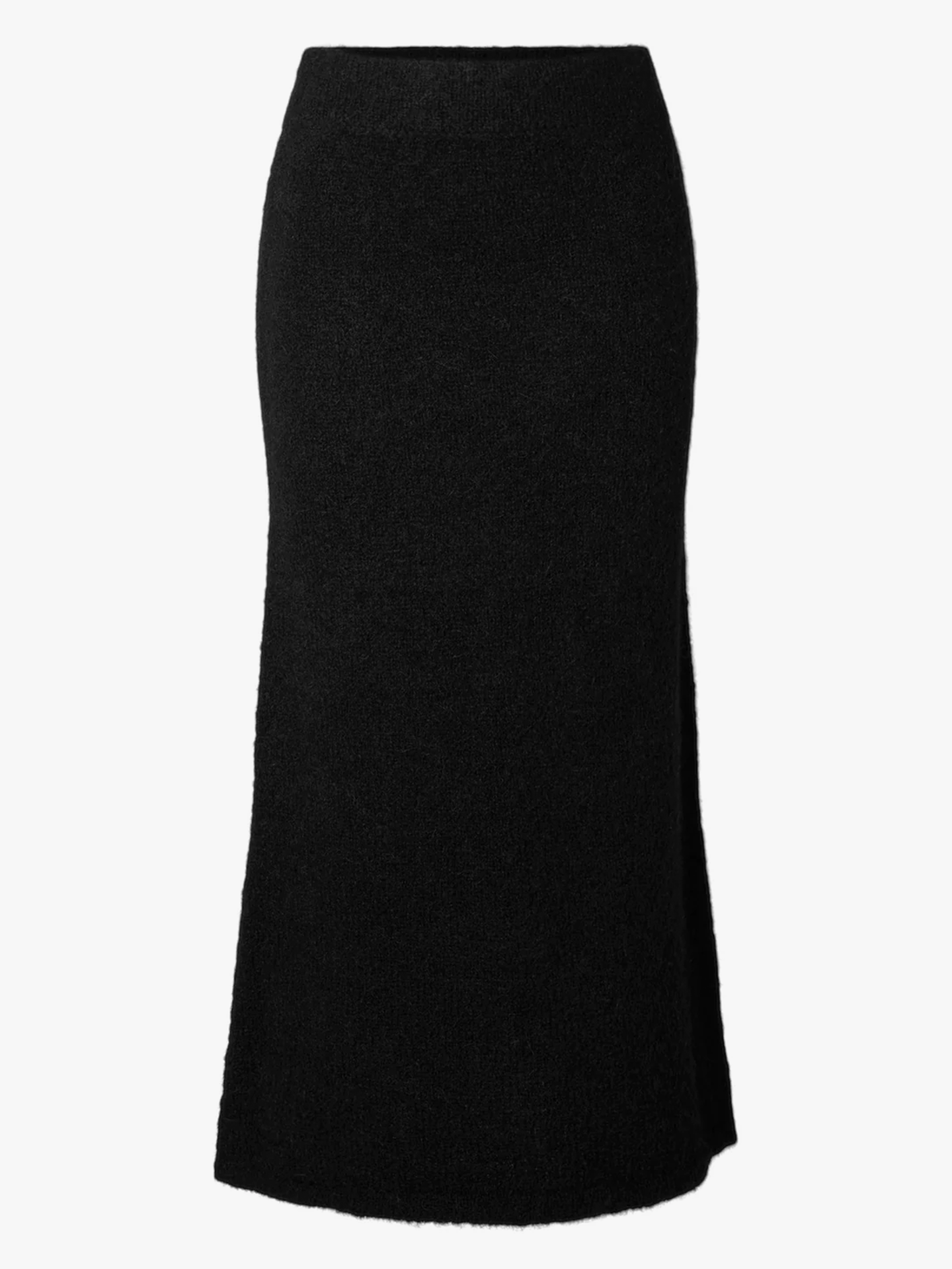 Gabella High Waisted Midi Knit Skirt