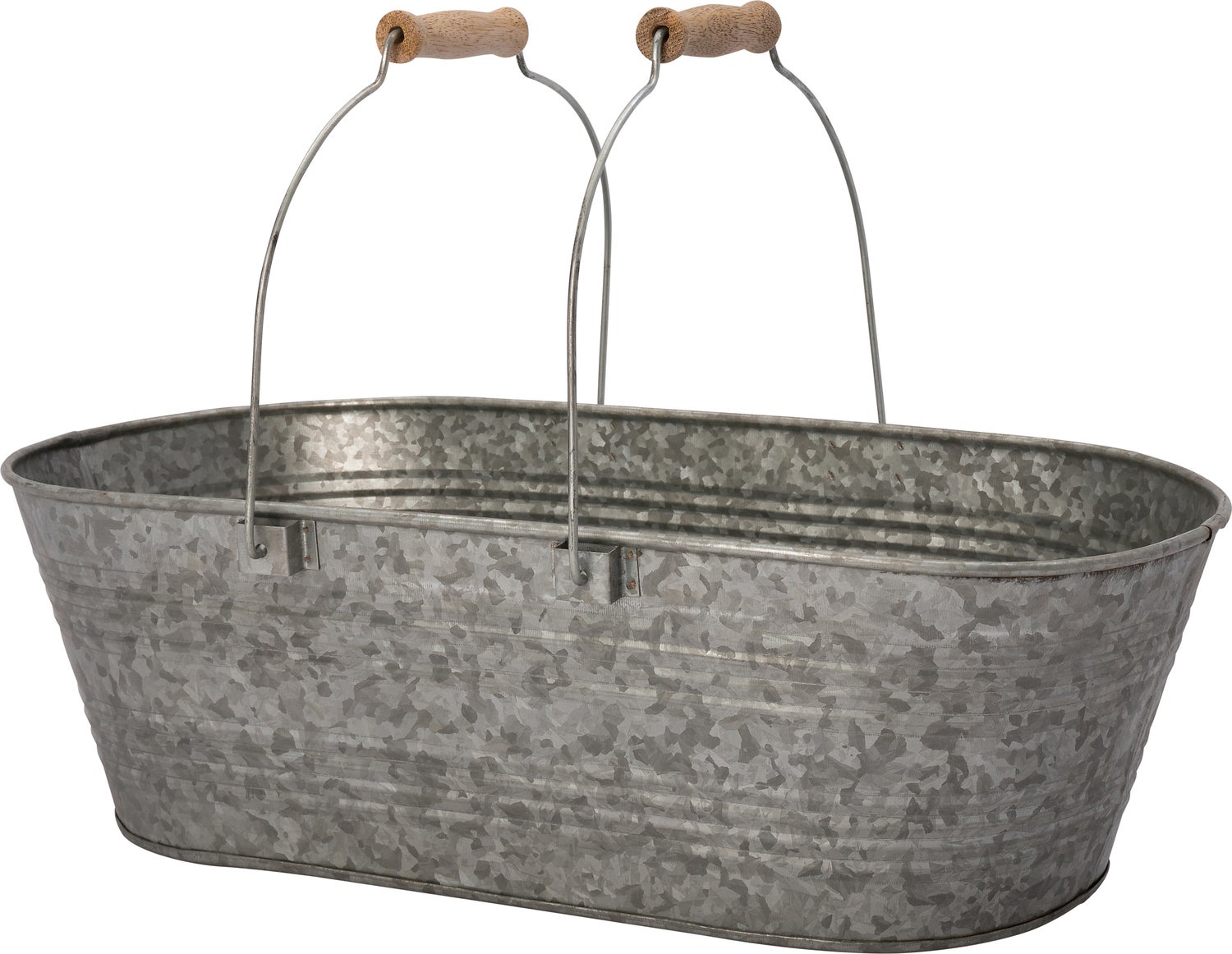 Intratuin plantenteil Vivi zink 46 x 22 x 14 cm