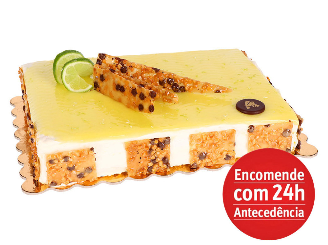 BOLO NOUGAT CHANTILLY E LIMÃO PRODUÇÃO PRÓPRIA KG