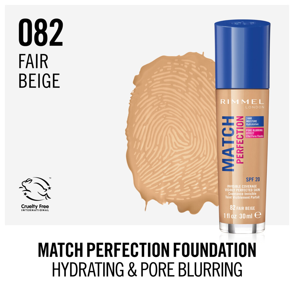 Rimmel Match Perfection Foundation Fair Beige 8230 ml