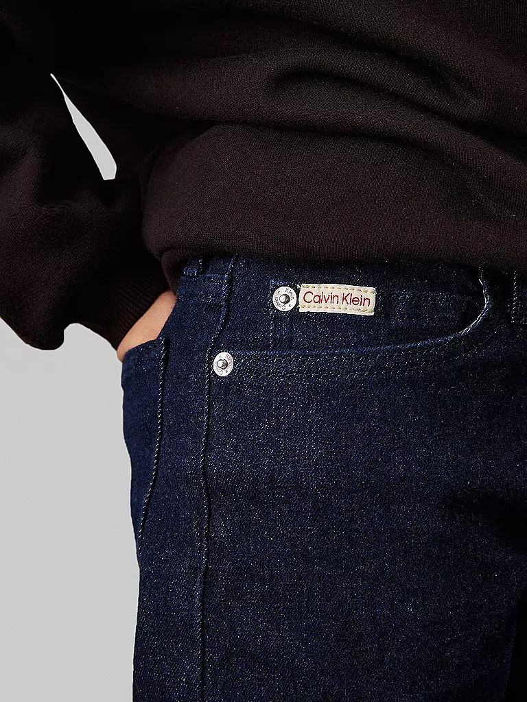 CALVIN KLEIN JEANS Mädchen Jeans Wide Leg Fit  blau