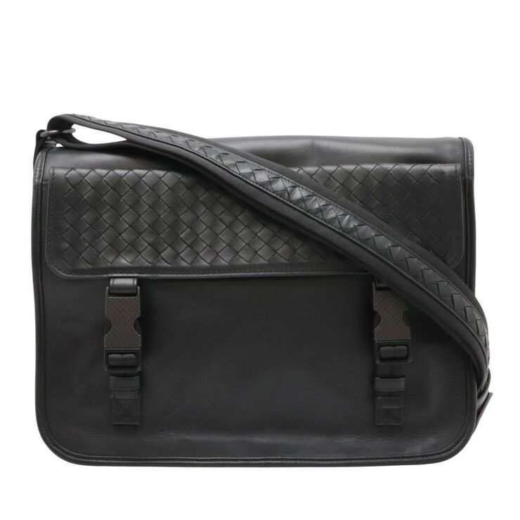Bottega Veneta Vintage Bottega Veneta Shoulder Bag Black
