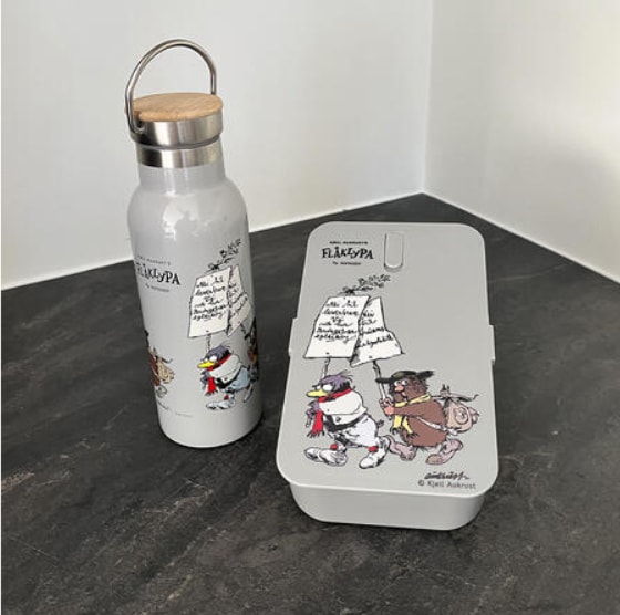 Flåklypa Matboks Retro<br>For små og store eventyr!