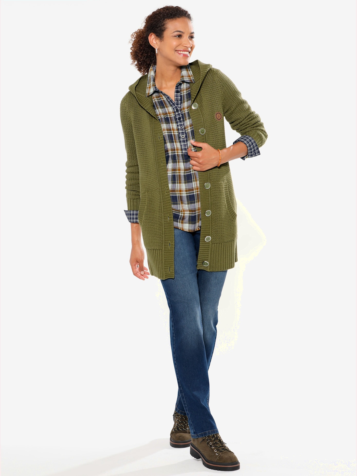 Veste en tricot 50% coton
