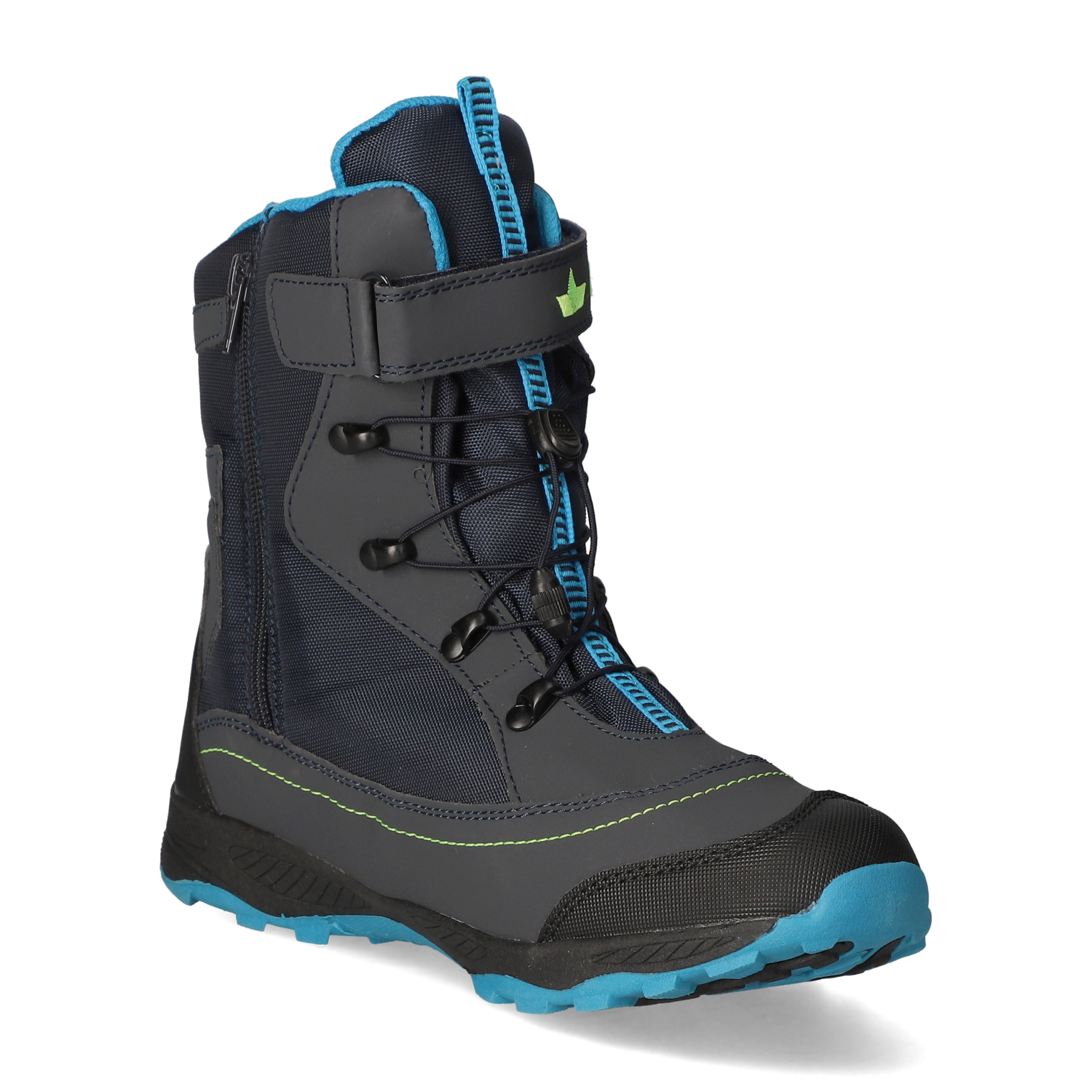 Lico Winterstiefel SUNDSVALL - marine/blau/lemon
