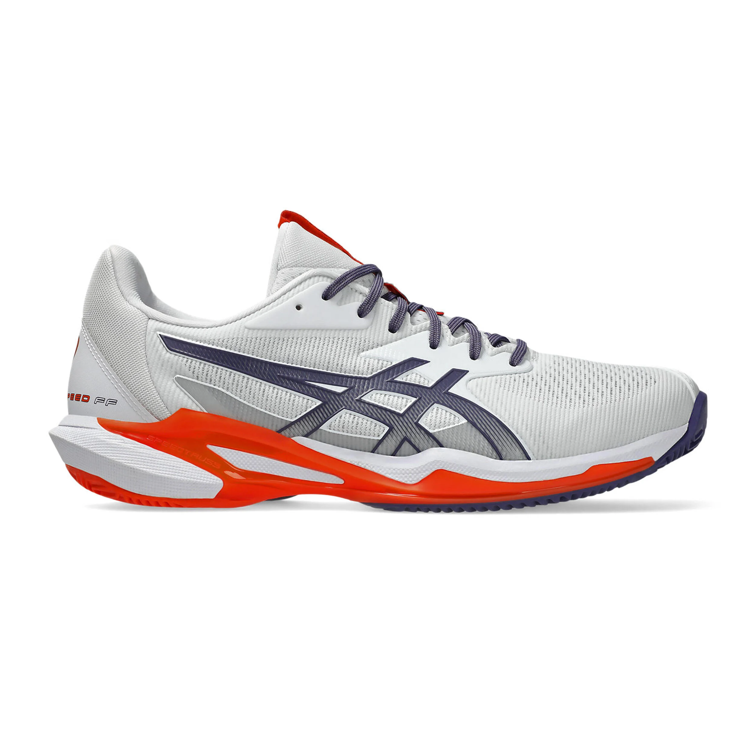 ASICS Solution Speed FF 3 Chaussure Terre Battue Hommes - Blanc , Lilas
