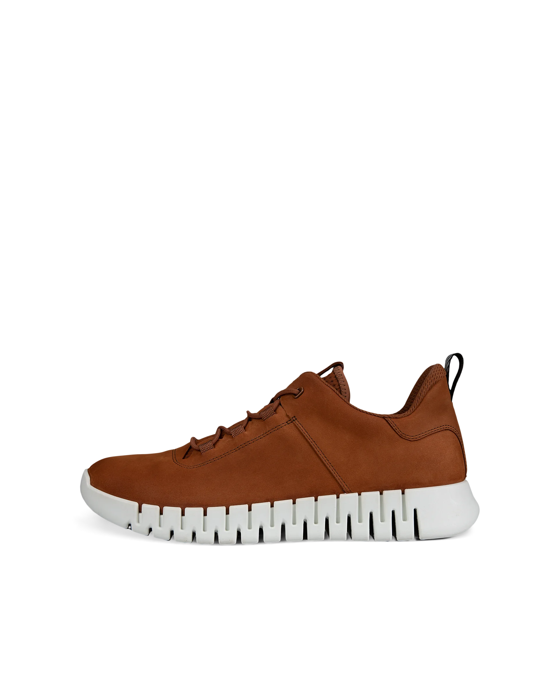 ECCO GRUUV M Herren Sneaker aus Nubukleder Braun