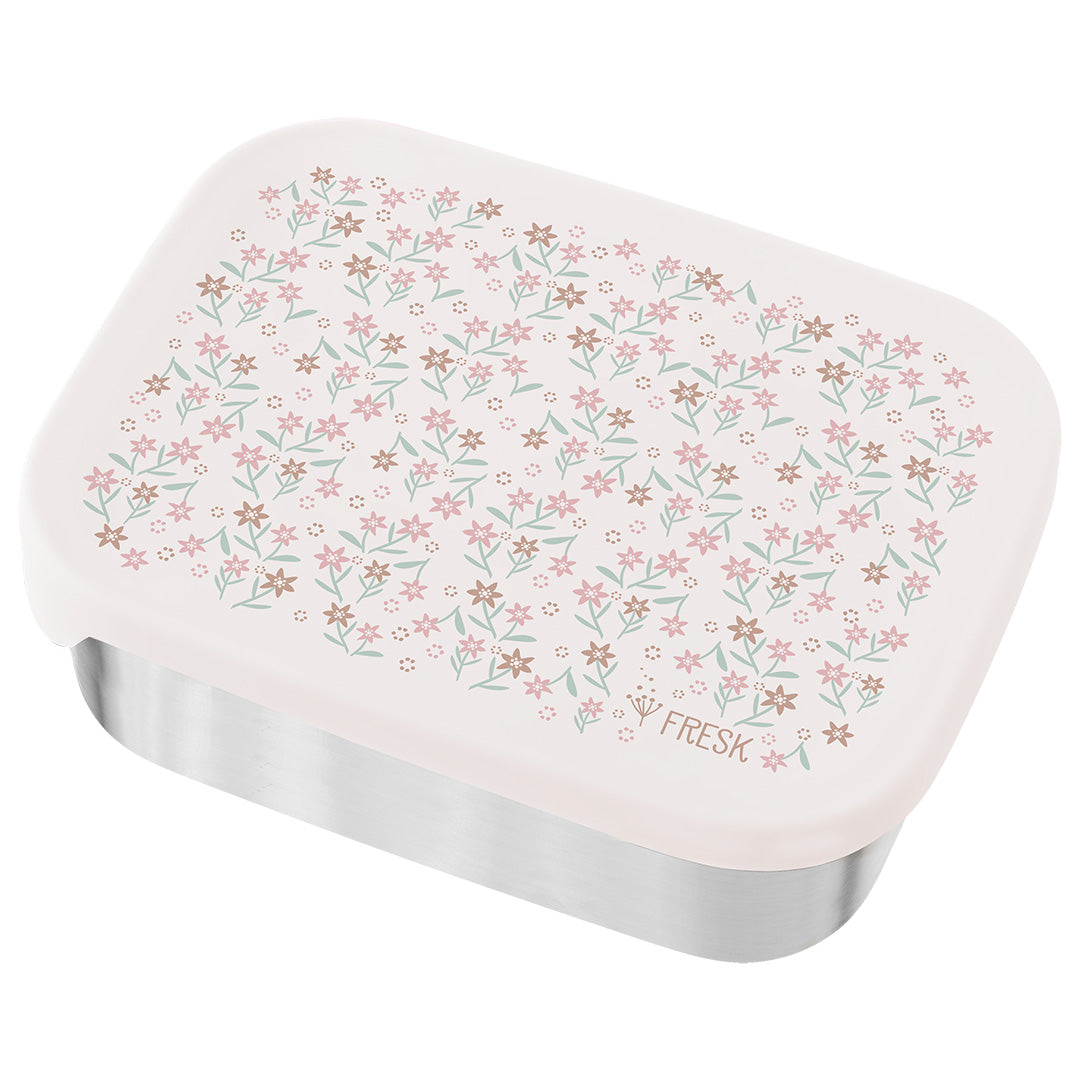 fresk rvs broodtrommel garden flowers