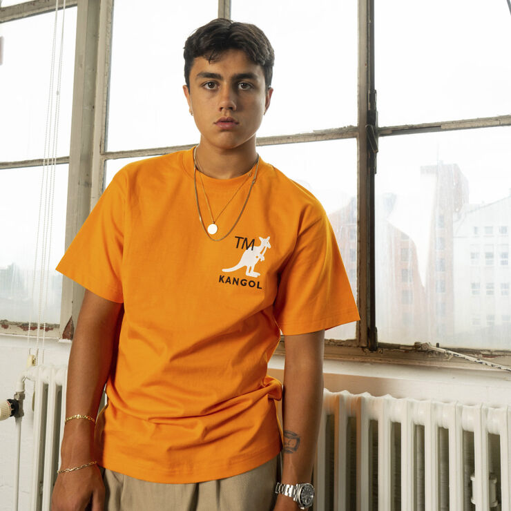Kangol KG HARLEM M03 T-SHIRT Orange