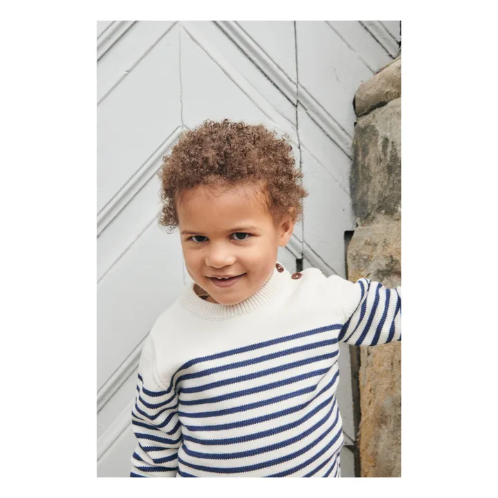 Copenhagen Colors Pull Marinière | Bleu marine