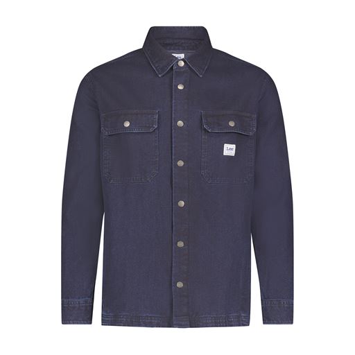 Lee Workwear Denimskjorte, Medium Worn Wash, XL
