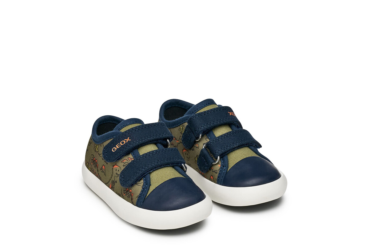 GEOX<br>Tênis respiráveis com velcro, Gisli