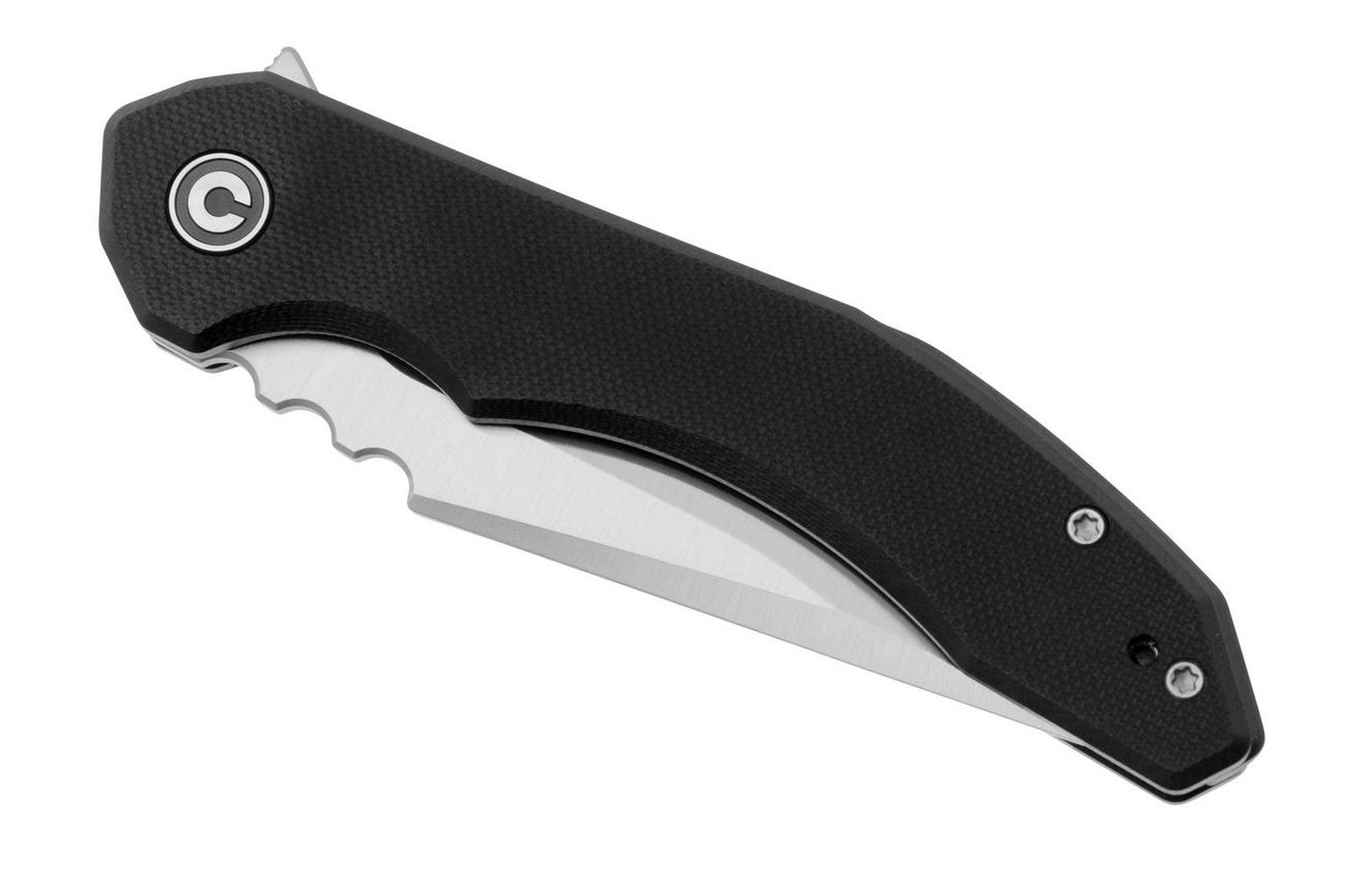 Civivi Bluetick C23050-1 Satin 14C28N, Black G10, Nested Liner Lock, zakmes