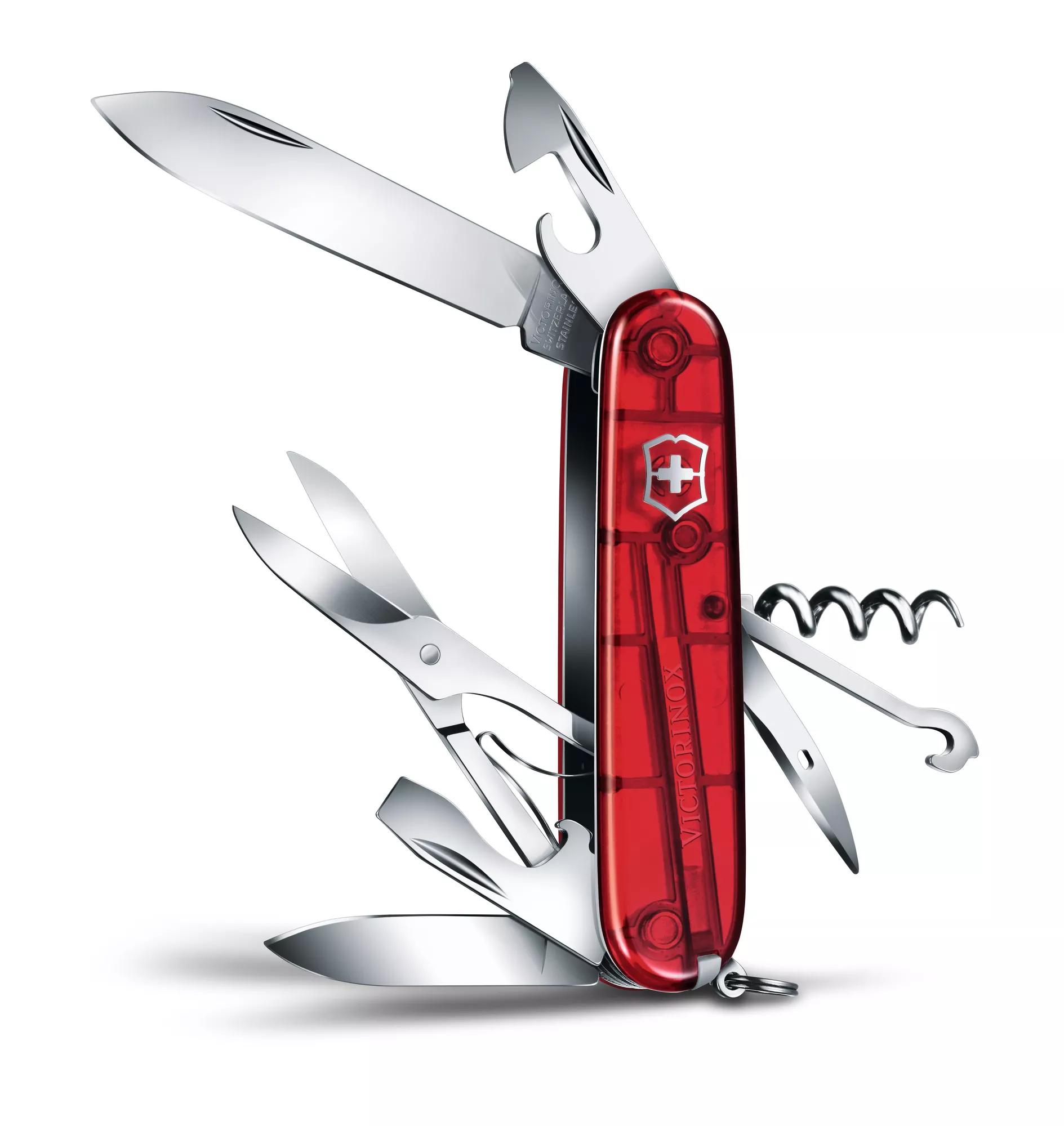 Climber-rot transparent