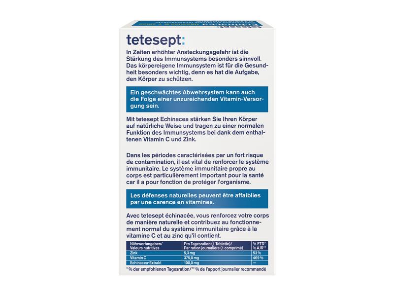 tetesept Echinacea 32 Tabletten Tabletten für ein gesundes Immunsystem