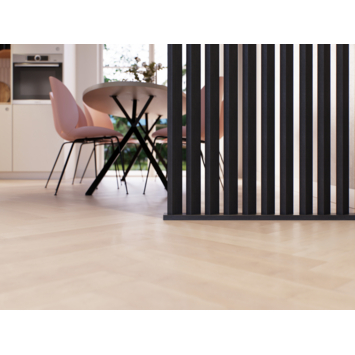 Roomdivider spijlen MDF lava eiken 4 stuks