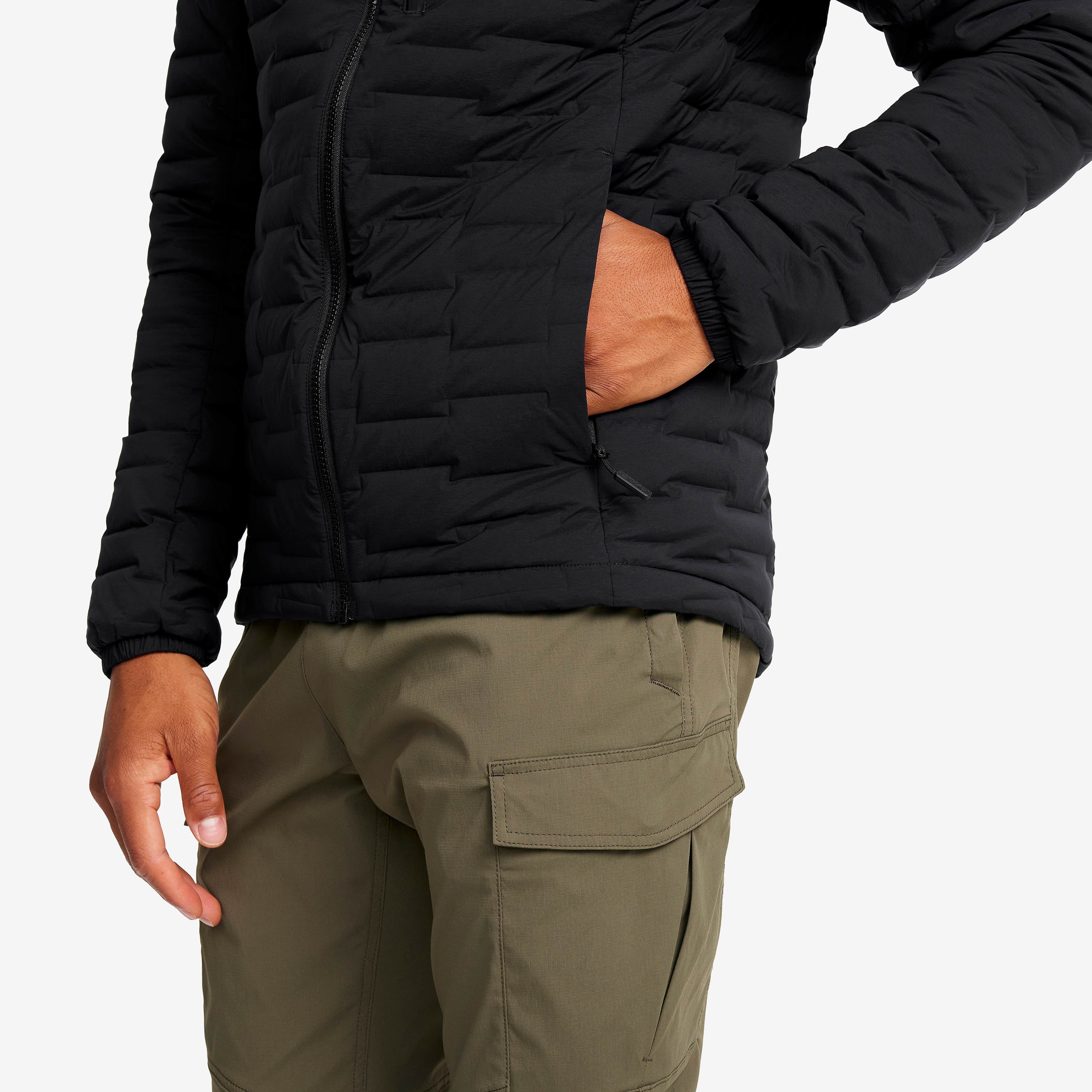Flex Stretch Down Jacket Herre Black