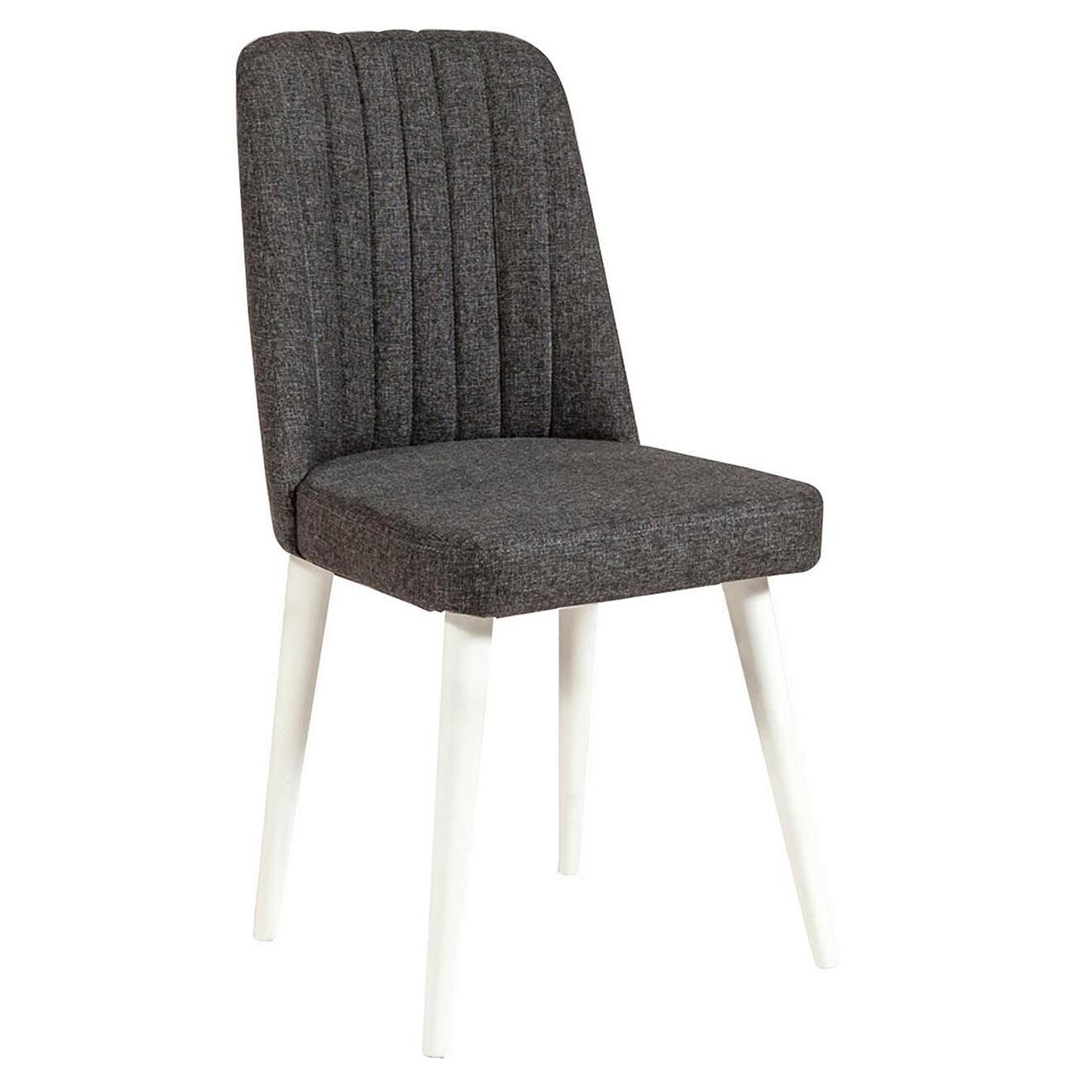 Homitis Ensemble Table + 4 Chaises Santiago 1053 blanc/anthracite