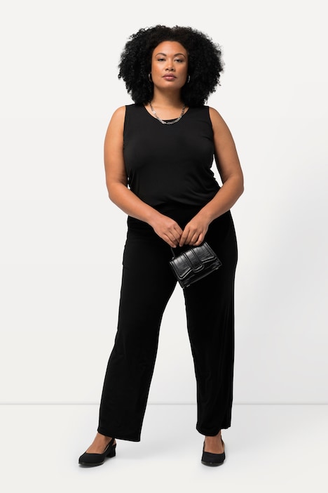 Jersey Hose, Relaxed Fit, Elastikbund