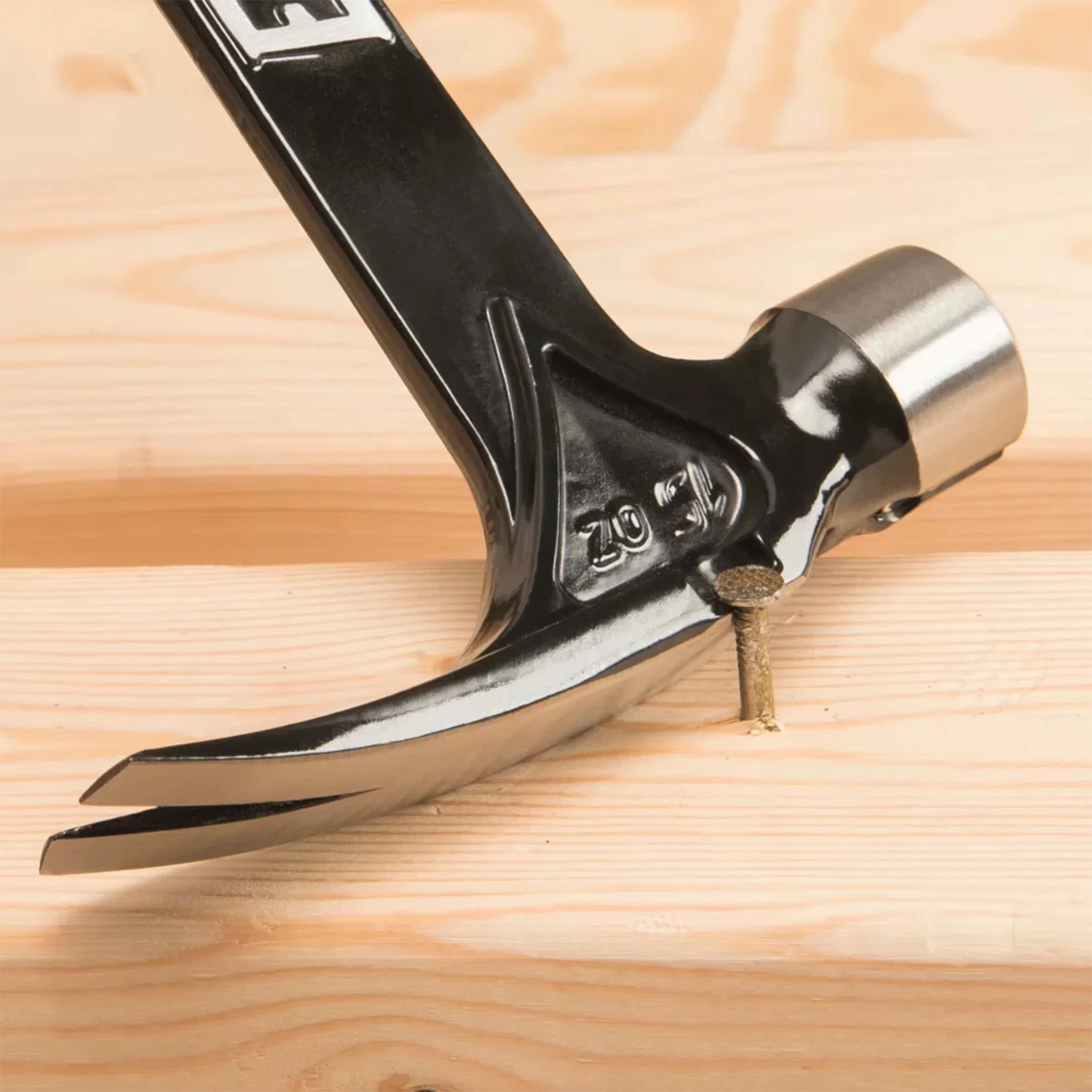 Estwing E19S rechte klauwhamer Ultra - leren handgreep - 530 gram kopgewicht