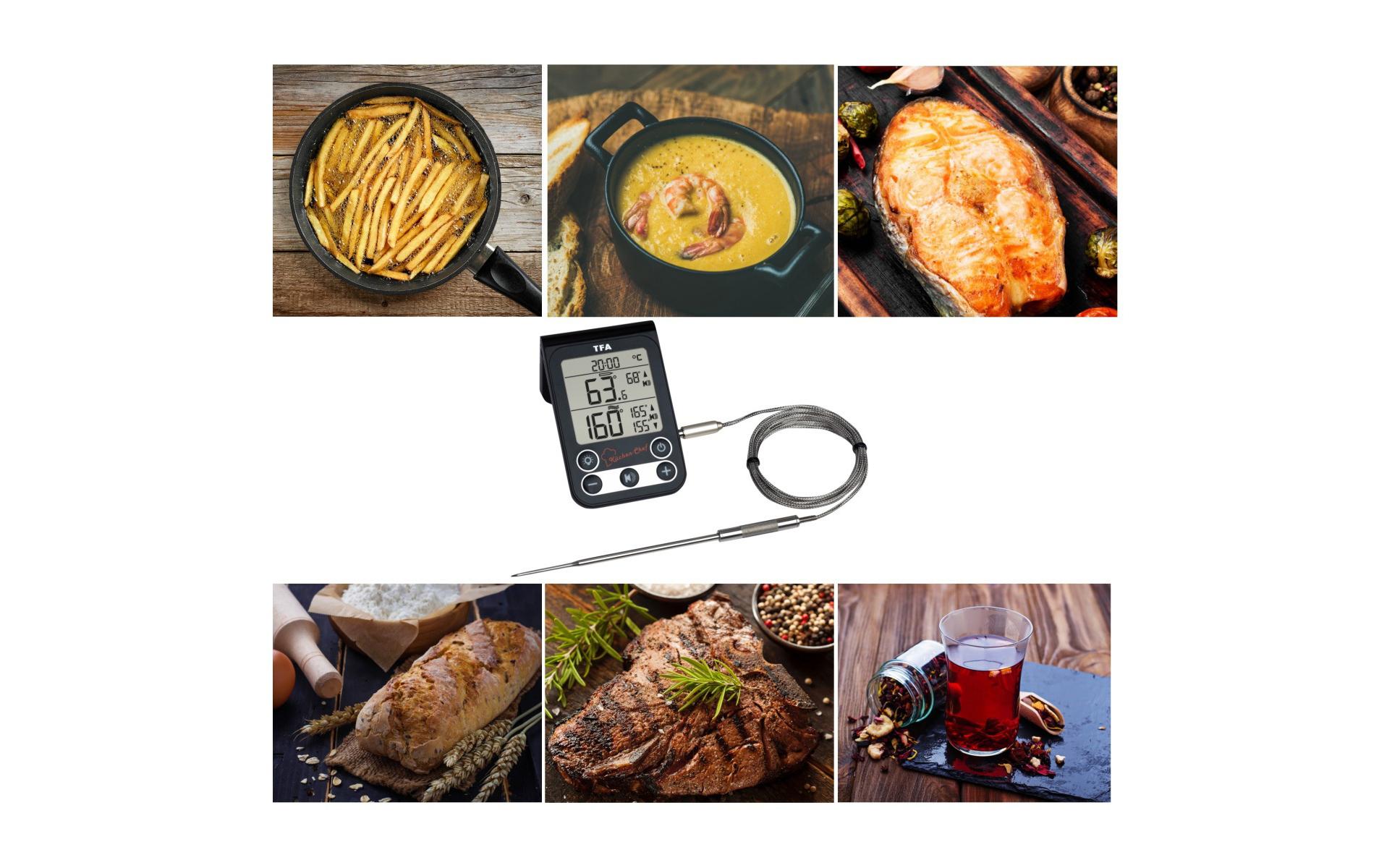 Bratenthermometer KÜCHEN CHEFGrill-Braten-/Ofenthermometer