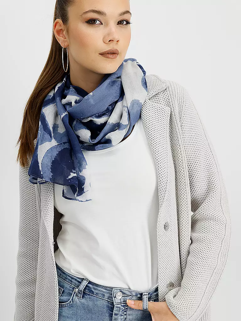 MONARI Schal blau