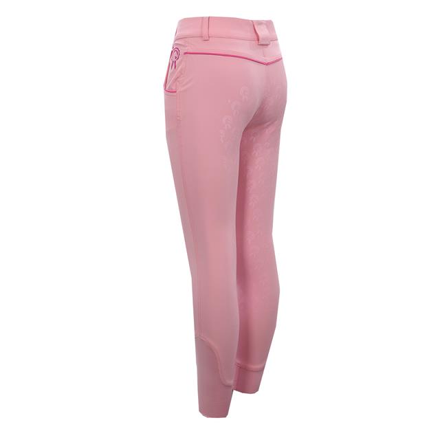 Paardrijbroek Paardenpraat By Ej Johnny Full Grip Kids Lichtroze