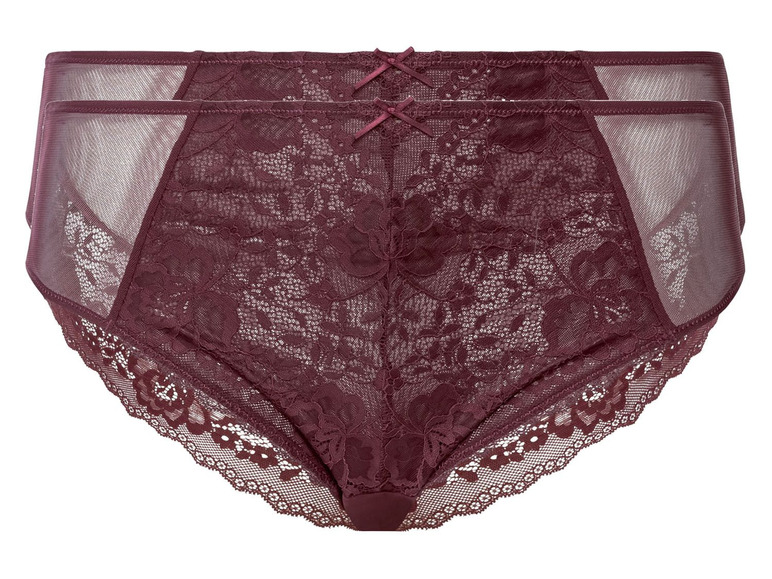 2 kanten slips voor dames