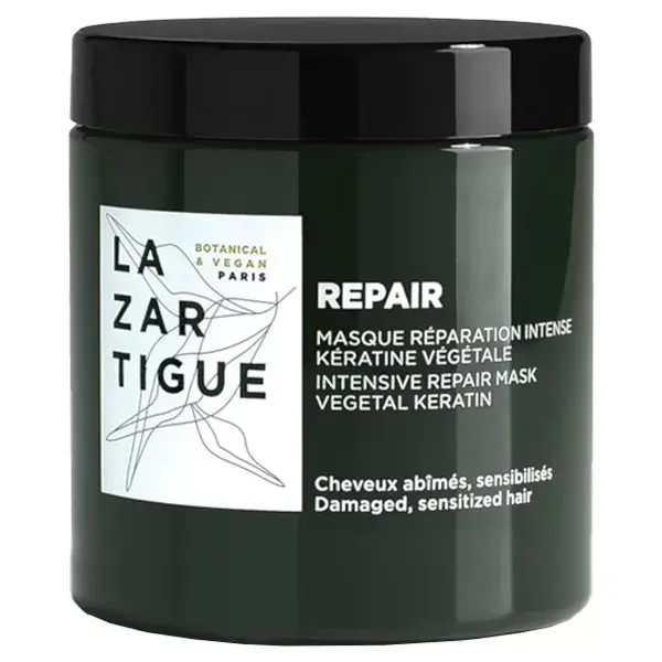 Máscara de Reparação Intensa Lazartigue Repair com Queratina Vegetal 250ml