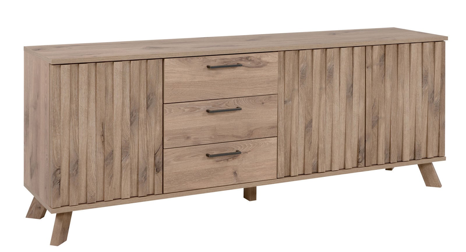 Lowboard WELLINGTON 175 x 67,8 cm Schwedeneiche