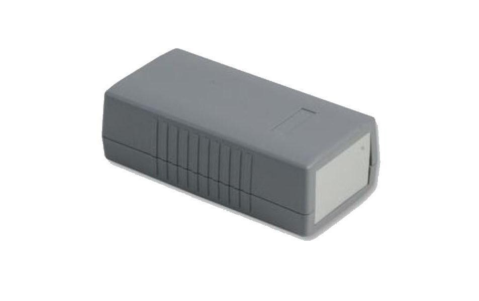 Gehäuse G410, 120x60x40mm DunkelgrauGehäuse aus gegossenem Kunststoff, dunkelgrau