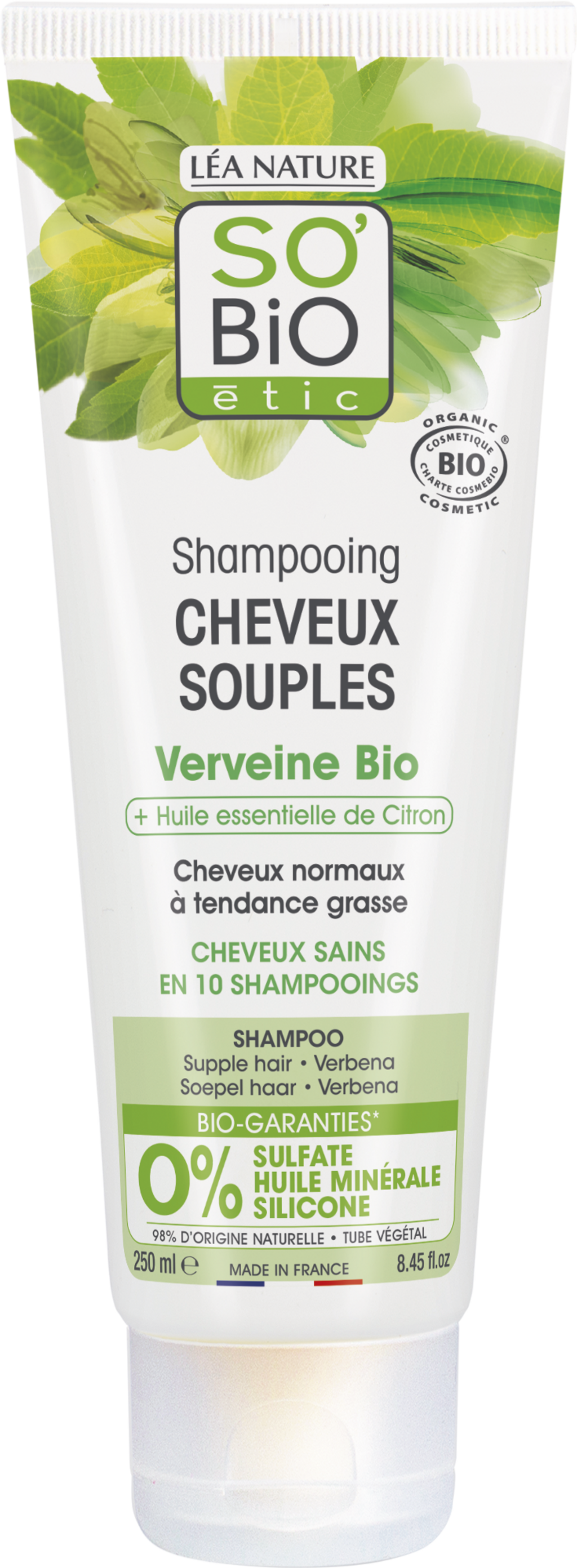 LÉA NATURE SO BiO étic  Shampoo Verbene, 250 ml