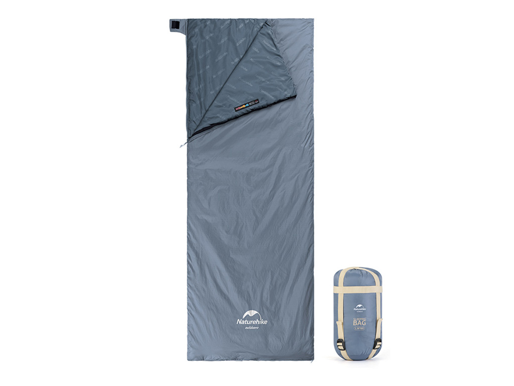 Naturehike 205 x 85 cm lichtgewicht slaapzak - Light Blue
