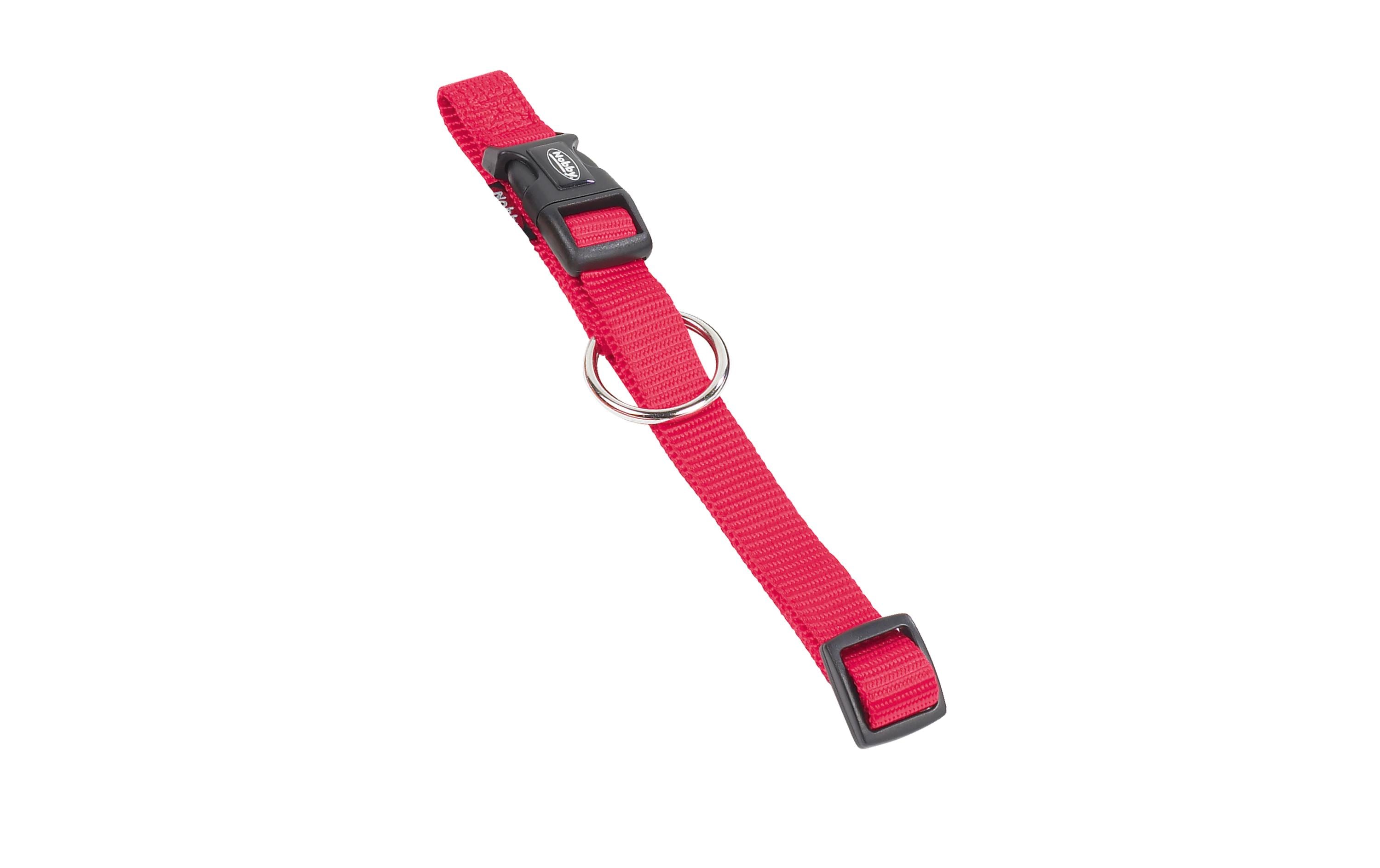 Halsband Classic M, RotRobustes Hundehalsband
