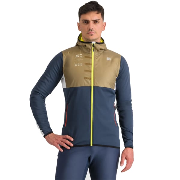 Veste ski de fond SPORTFUL RYTHMO JKT GALAXY BLUE/GREEN/WHITE