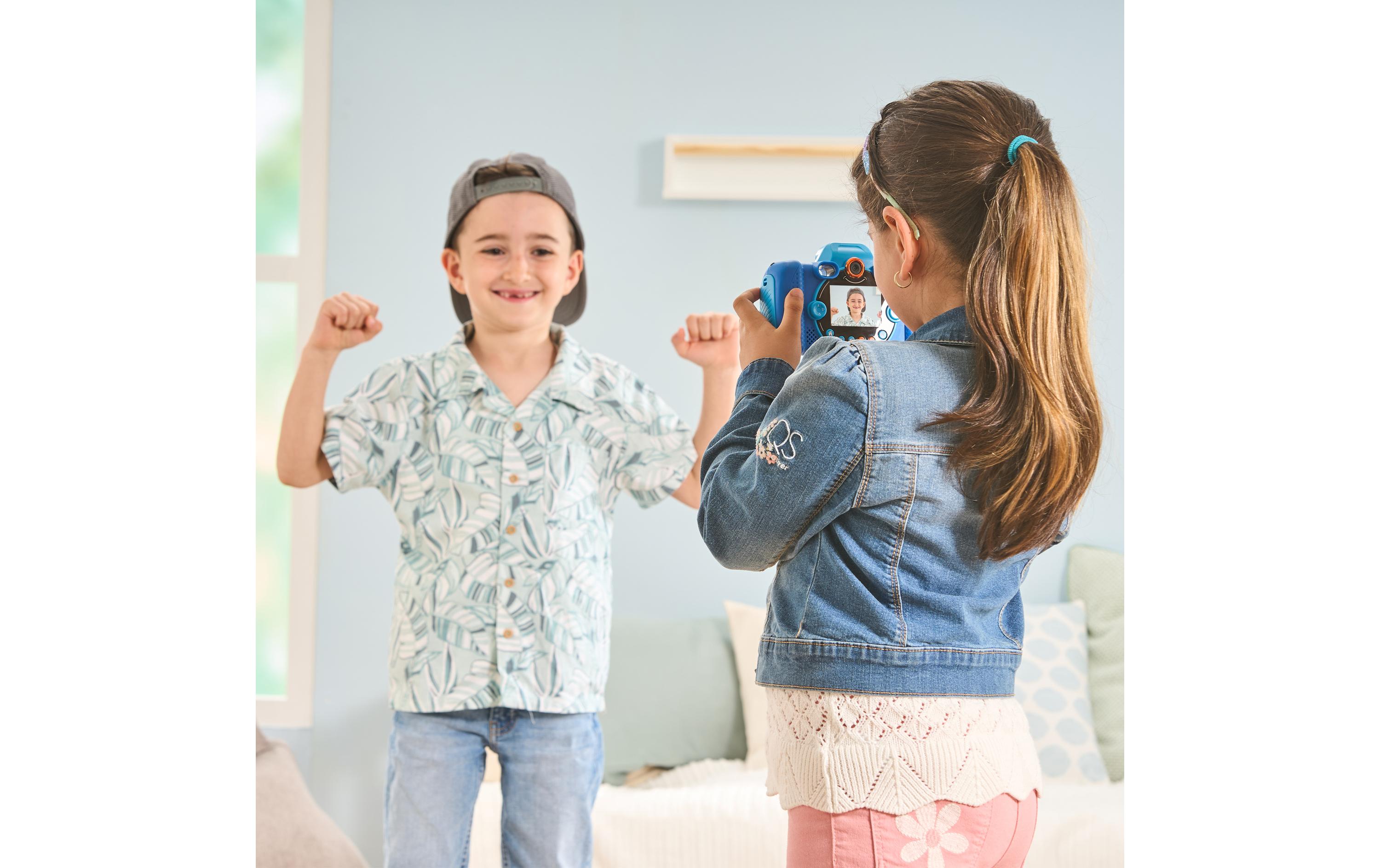 Kinderkamera KidiZoom Duo FX BlauDigitale Kamera für Kinder